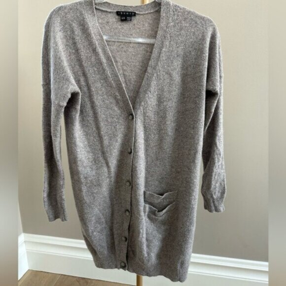 Theory Wool Cashmere Cardigan Button Down XS - Picture 1 of 6